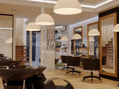 Ремонт салона красоты на Войковской в ТЦ Baby store