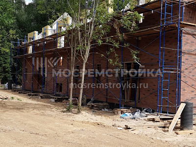 Монтаж котлована под дом 800 кв. м в Нахабино