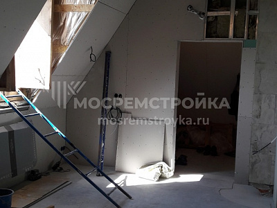 Реконструкция мансардного этажа в КП Стольное