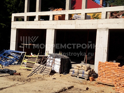 Строительство гаража 240 кв. м в Николо-Прозорово
