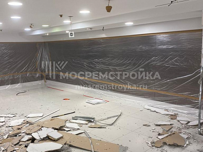 Демонтажные работы в салоне красоты, Большая Якиманка