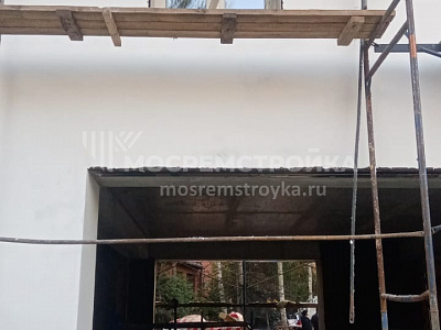 Фасадные работы, гараж в Мякинино