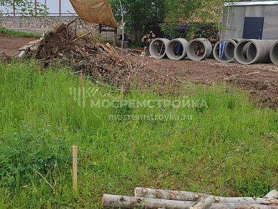 Земляные работы в поселке Альпийские горки