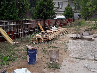 Строительство гаража 240 кв. м в Николо-Прозорово