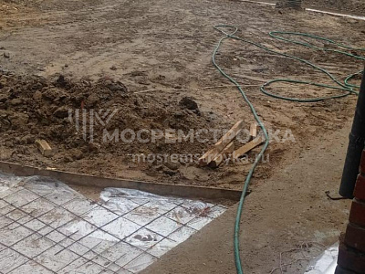 Укладка брусчатки