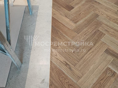 Укладка паркета в квартире ЖК Форест, Солнцево