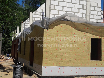 Монтаж котлована под дом 800 кв. м в Нахабино