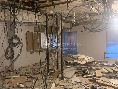 Демонтажные работы в салоне красоты, Большая Якиманка