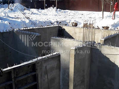 Монтаж котлована под дом 800 кв. м в Нахабино