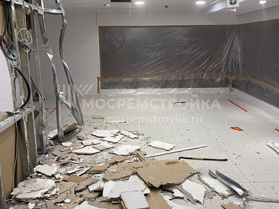 Демонтажные работы в салоне красоты, Большая Якиманка
