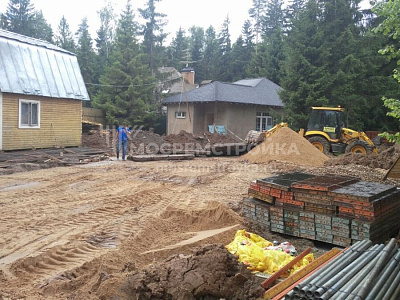 Строительство гаража 240 кв. м в Николо-Прозорово