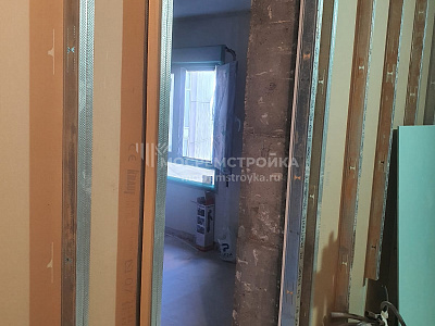 Возведение стен и перегородок из ГКЛ в офисе