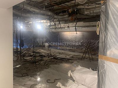 Демонтажные работы в салоне красоты, Большая Якиманка