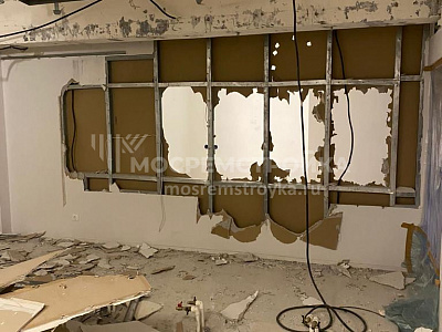 Демонтажные работы в салоне красоты, Большая Якиманка