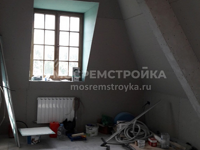 Реконструкция мансардного этажа в КП Стольное