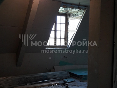 Реконструкция мансардного этажа в КП Стольное