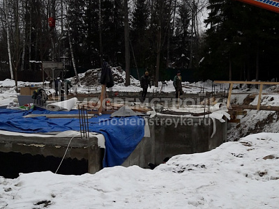 Монтаж котлована под дом 800 кв. м в Нахабино